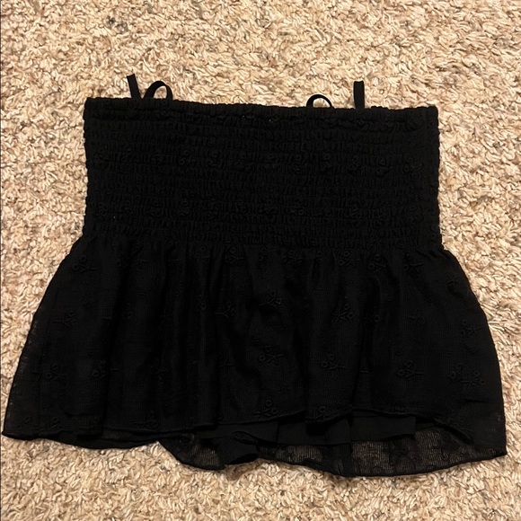 ❤️4/$10 American Eagle Outfitters Black tank top or tube top - Picture 4 of 4